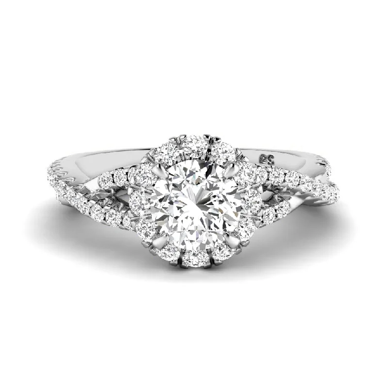 0.80-1.95 CT Round Cut Diamonds - Engagement Ring