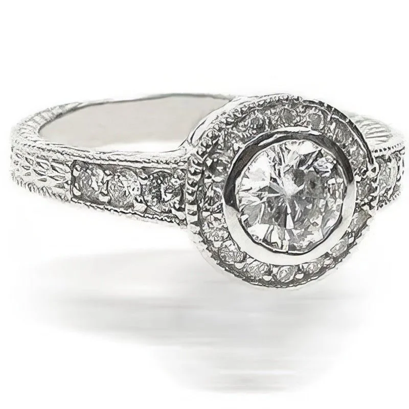 0.85-2.00 CT Round Cut Diamonds - Engagement Ring