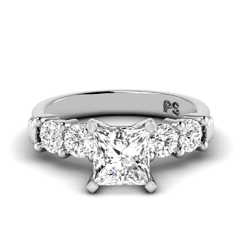 0.95-2.10 CT Round Cut Diamonds - Engagement Ring