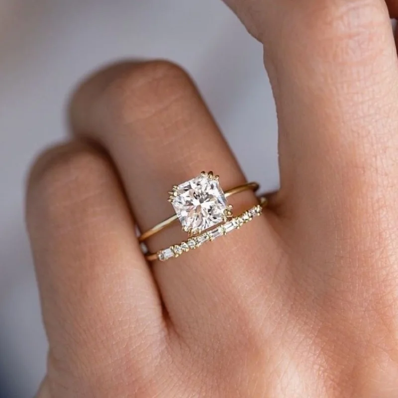 1 Carat Radiant Solitaire