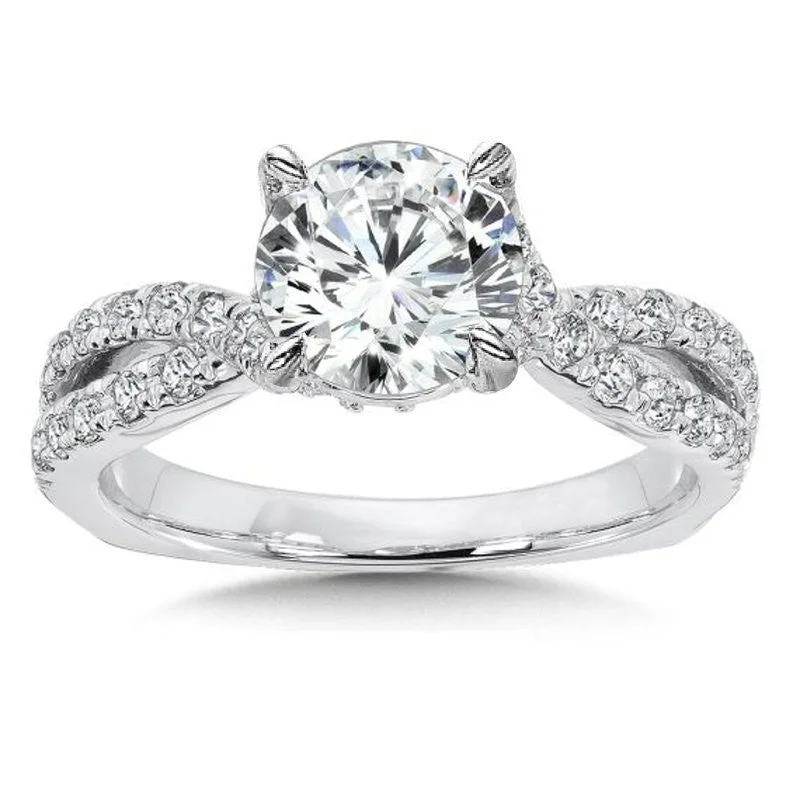 1ctw Certified Lab Grown Diamond Engagement Ring