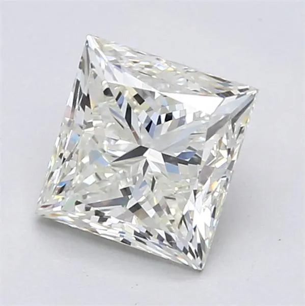 2.00ct Princess Natural Diamond (Colour J, Clarity VVS2, Cut VG, IGI)