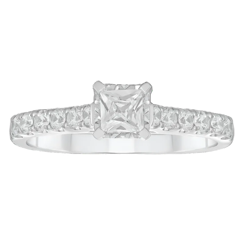 3/4ctw Diamond Promise Forever Engagement Ring