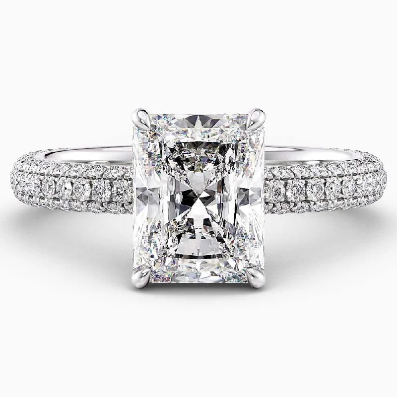 Catalina Hidden Halo Lab Grown Diamond Engagement Ring