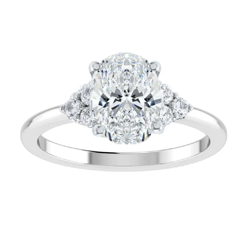 1.40ctw Certified Lab Grown Diamond Engagement Ring