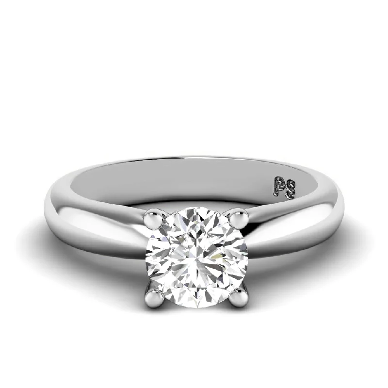 0.60-3.10 CT Round Cut Lab Grown Diamonds - Engagement Ring