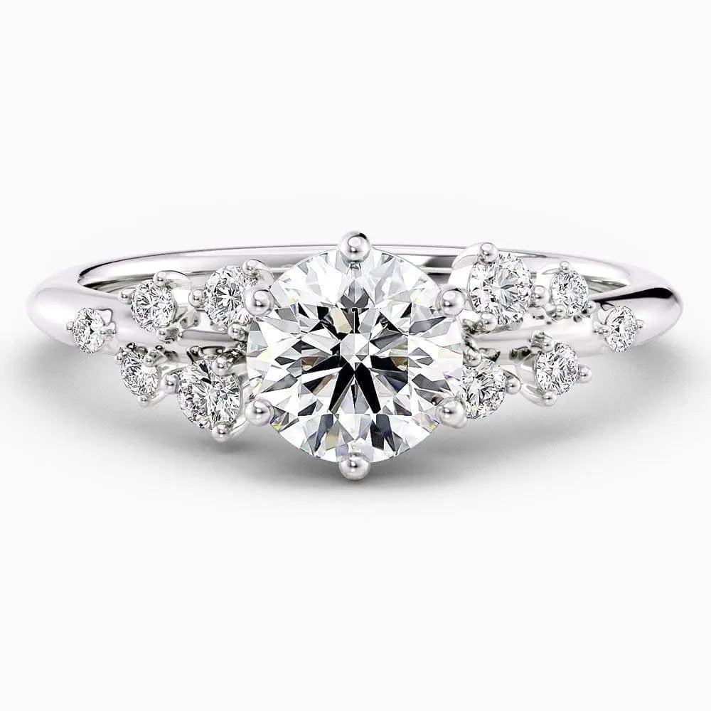 Logan Snowdrift Lab Grown Diamond Engagement Ring