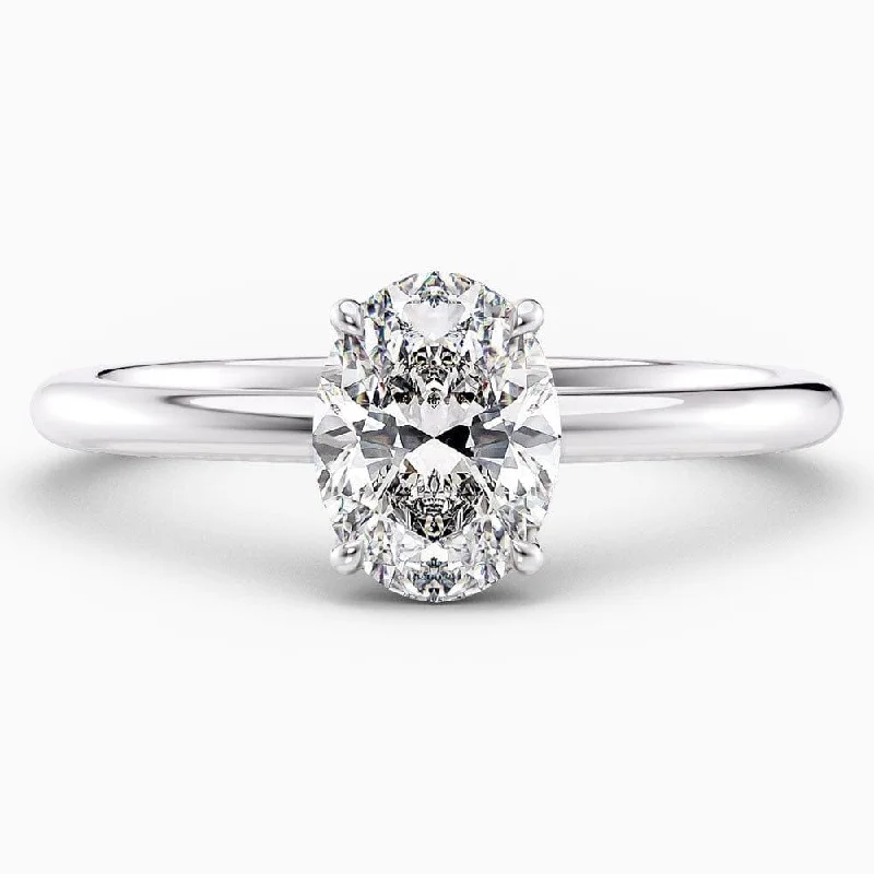 Texas Solitaire Lab Grown Diamond Engagement Ring