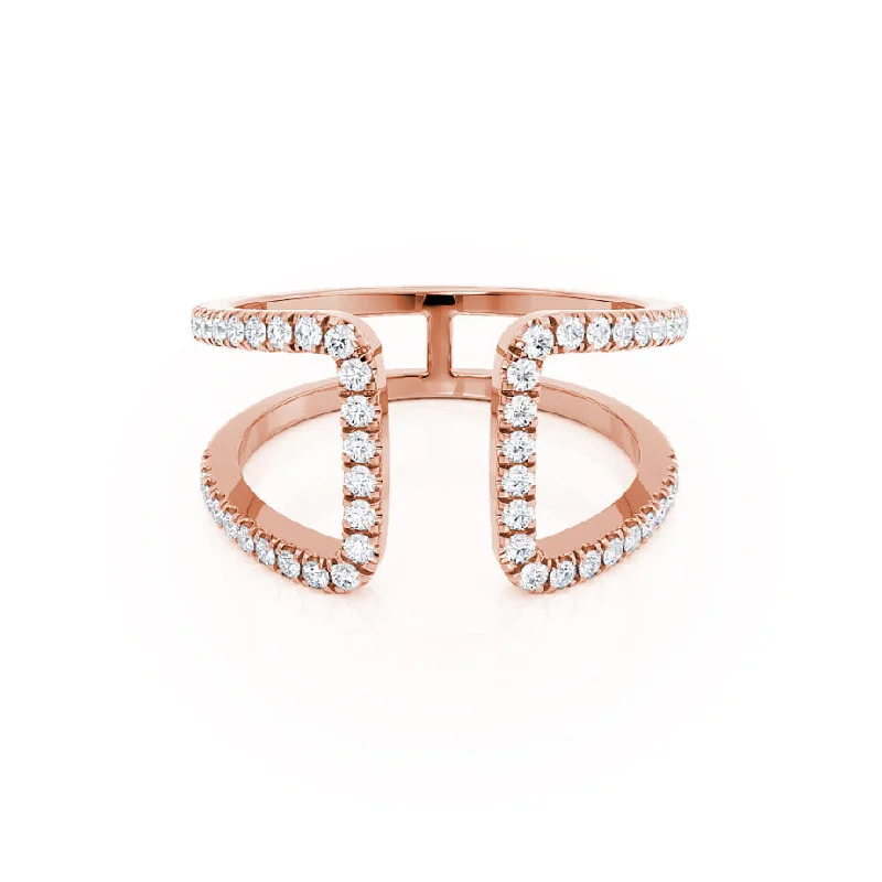 BRIAR - Lab Diamond Statement Eternity 18k Rose Gold