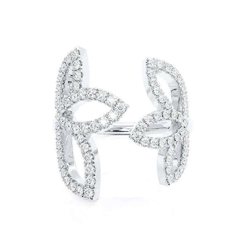 HADAR - Lab Diamond Statement Eternity 18k White Gold