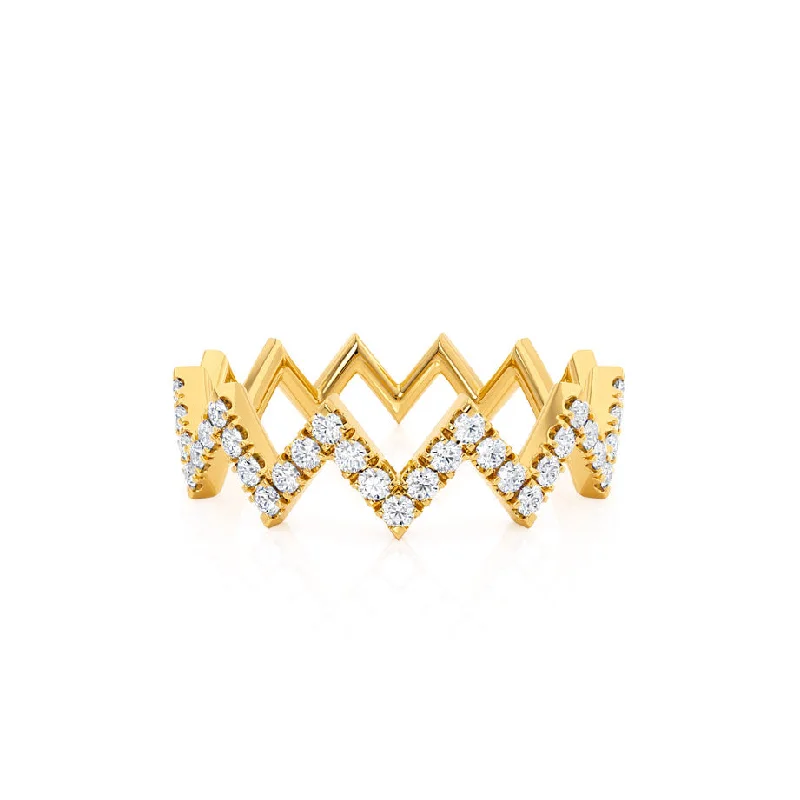 KIMIA - Lab Diamond Statement Eternity 18k Yellow Gold