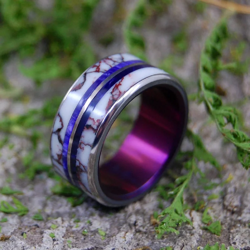 In The Wilds | Men's Stone & Titanium Wedding Ring