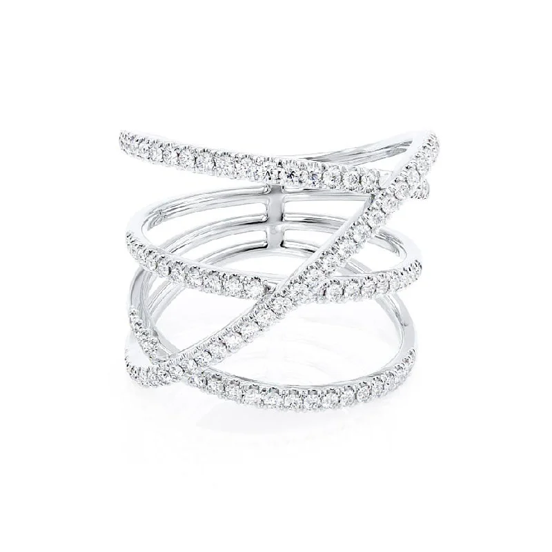 MIRABEL - Lab Diamond Statement Eternity 18k White Gold