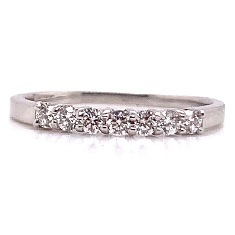 Platinum Seven Stone 0.26ct Earth Grown Diamond Eternity Ring