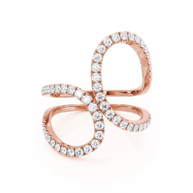 SHEA - Lab Diamond Statement Eternity 18k Rose Gold