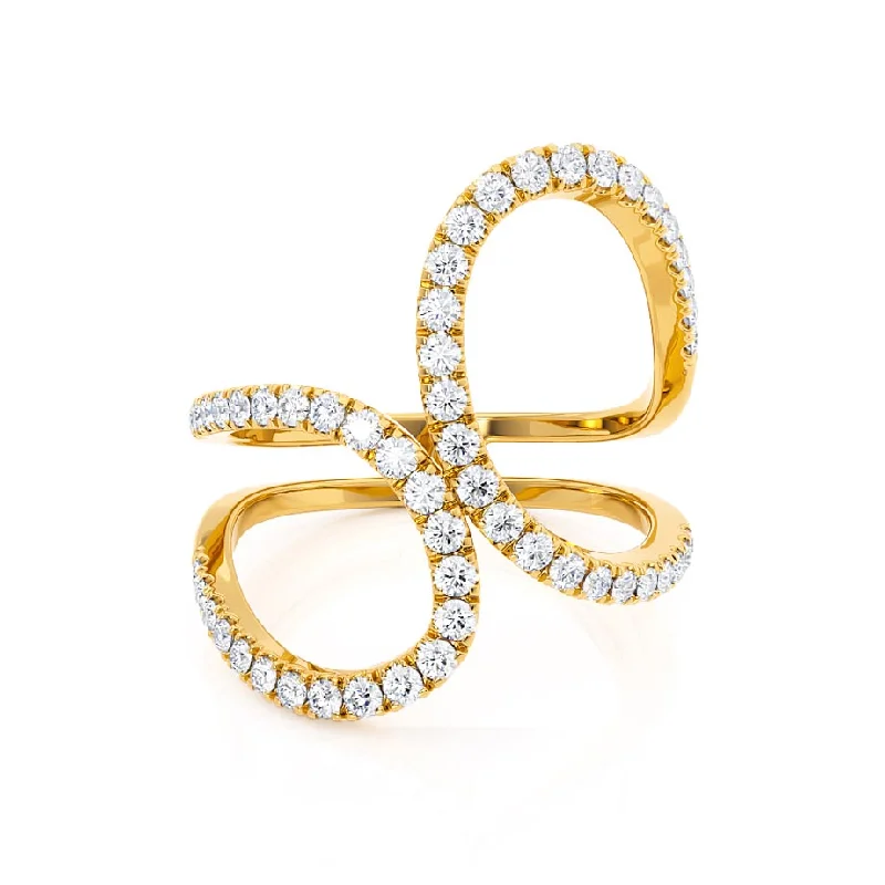 SHEA - Lab Diamond Statement Eternity 18k Yellow Gold